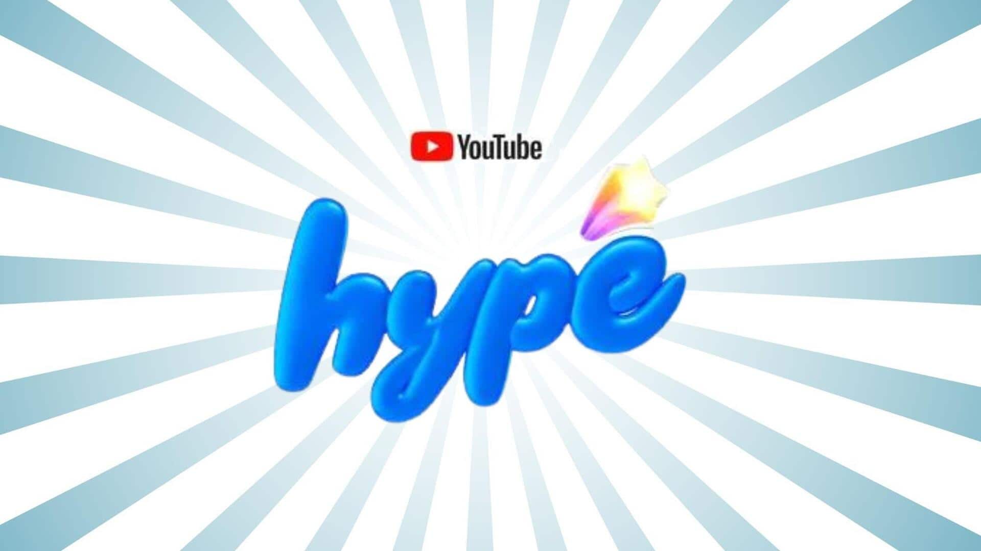 YouTube India launches 'Hype' feature to boost small creators YouTube India launches 'Hype' feature to boost small creators