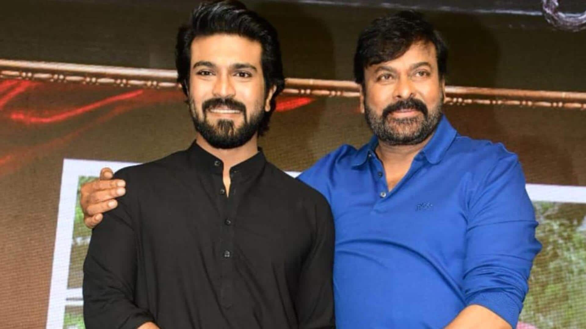 Chiranjeevi celebrates Ram Charan's 18 years in industry, pens note
