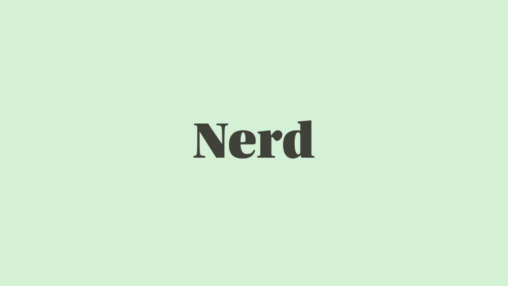 Word of the Day: Nerd