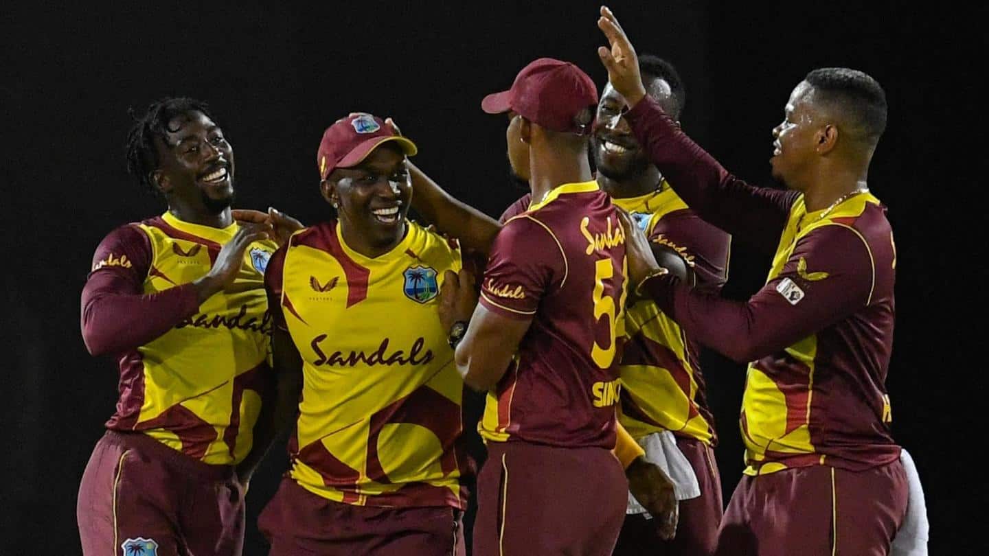 West Indies beat Australia in 1st T20I: Records broken