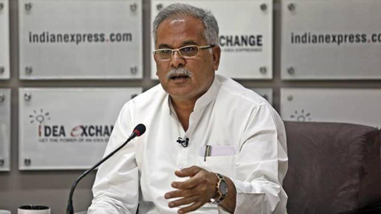 CM Baghel said 'nobody is above the law' CM Baghel said 'nobody is above the law'
