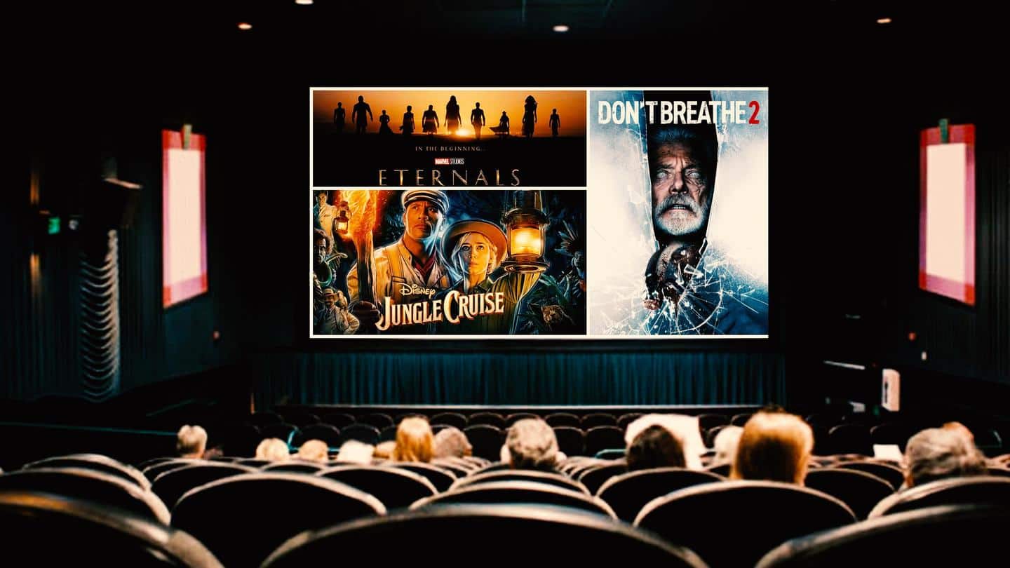'Eternals', 'Jungle Cruise', 'Don't Breathe 2' releasing in theaters here