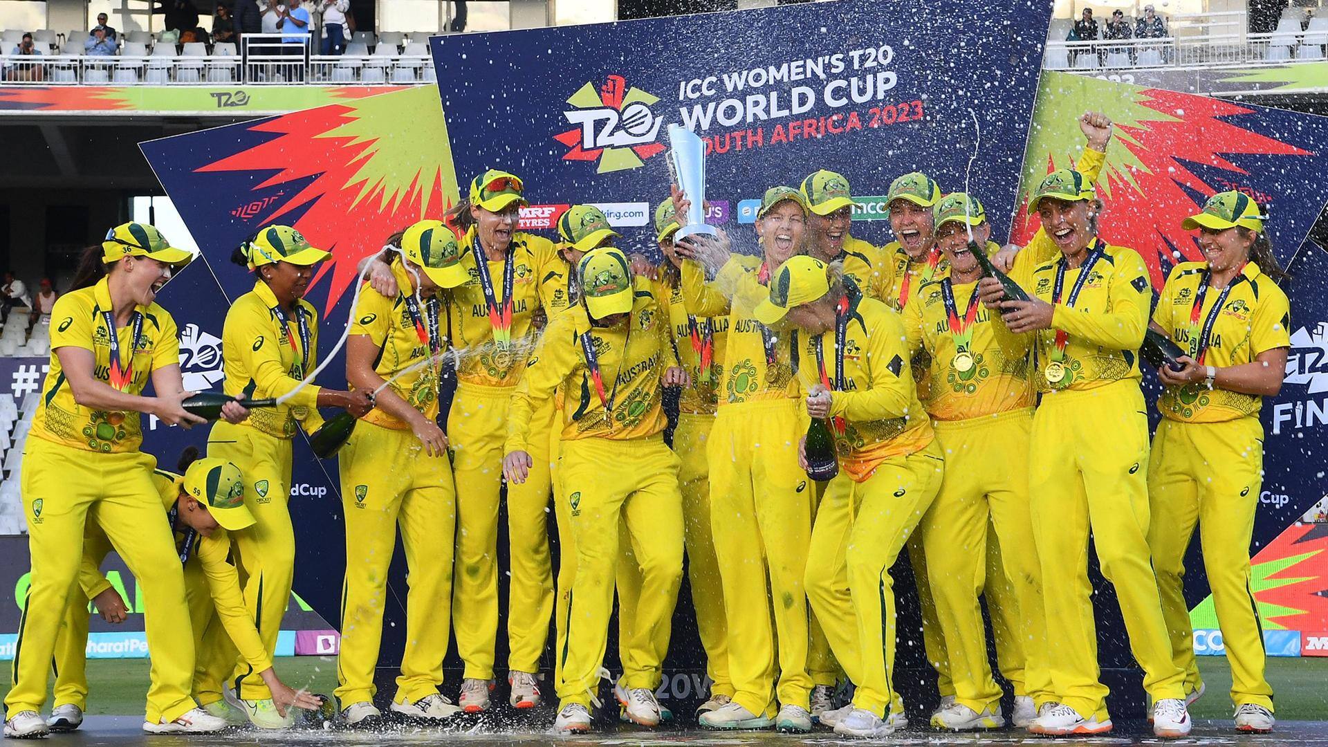 Australia beat SA, win sixth Women's T20 World Cup title