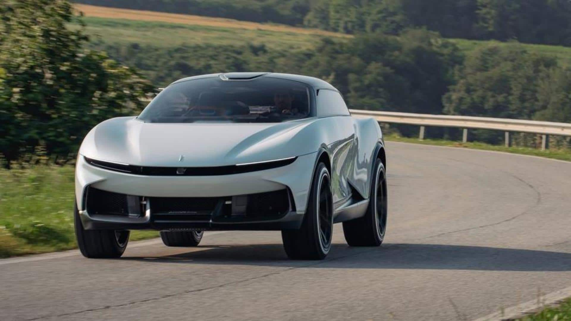 Top 5 features of Pininfarina PURA Vision EV