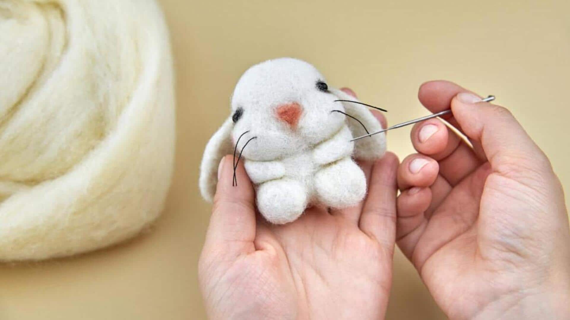 Needle felting: How it cultivates patience in you