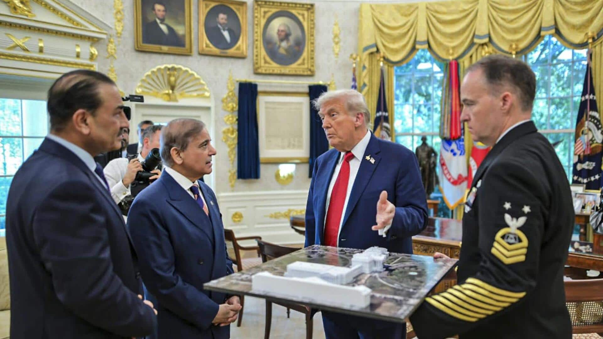 Pakistan shows rare minerals to Trump after $500M investment deal