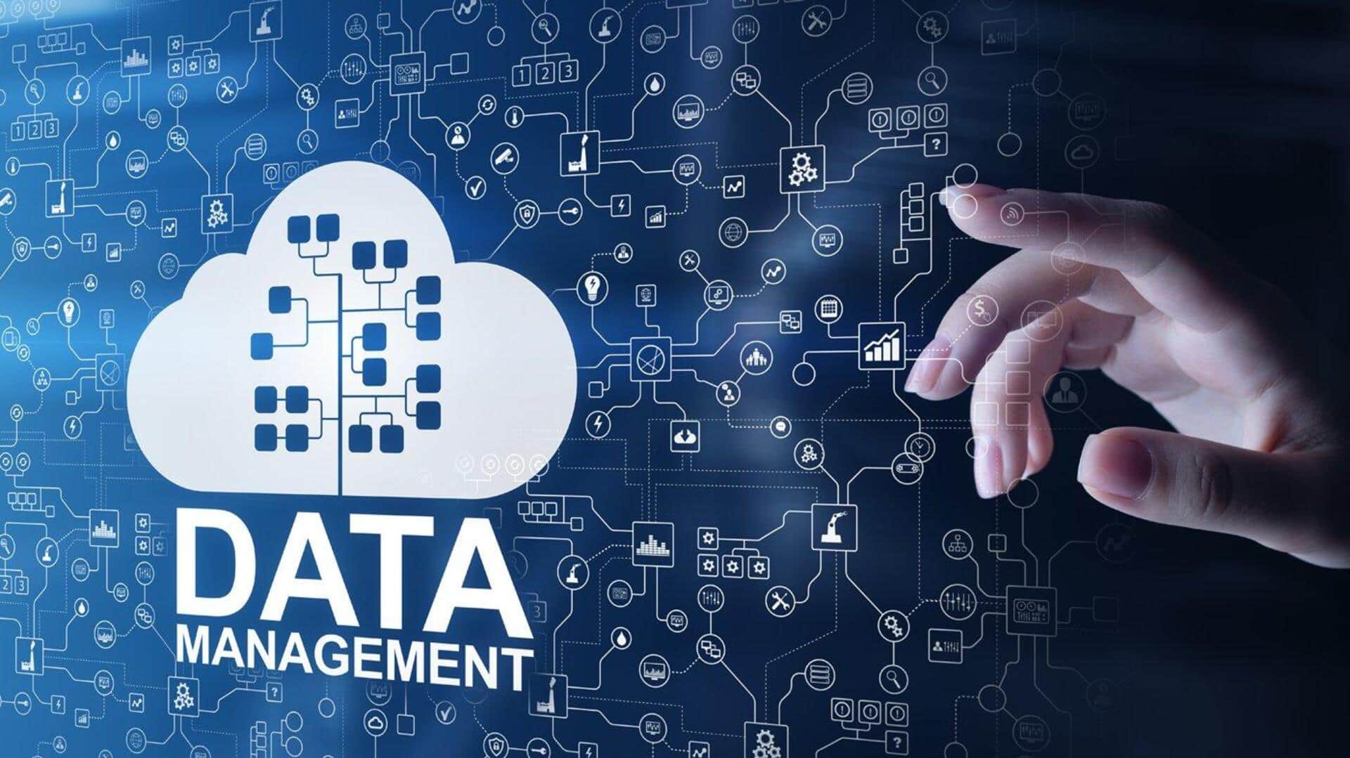 If you are into data management, read this