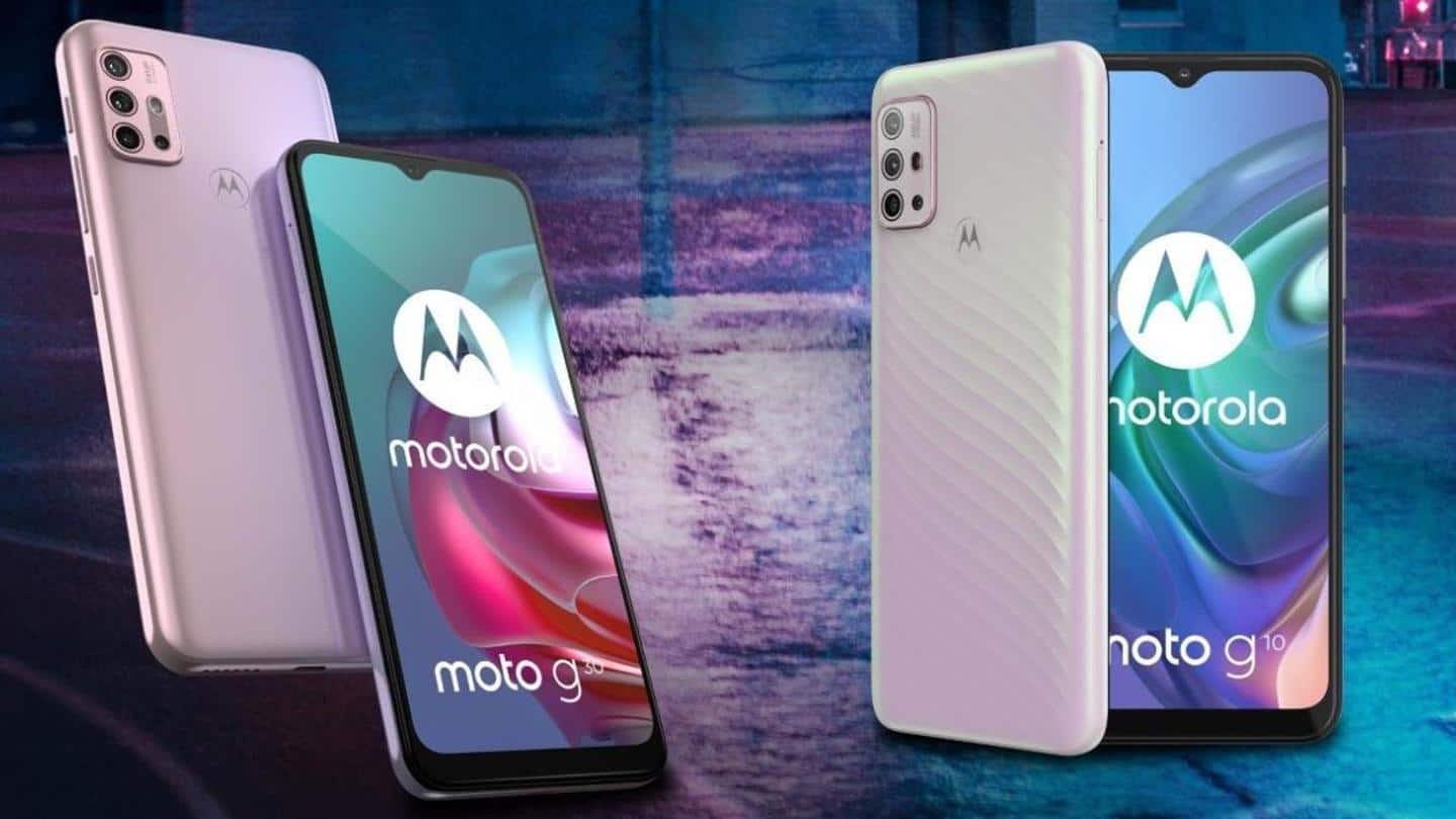 Moto G10, G30 to arrive in India in early-March