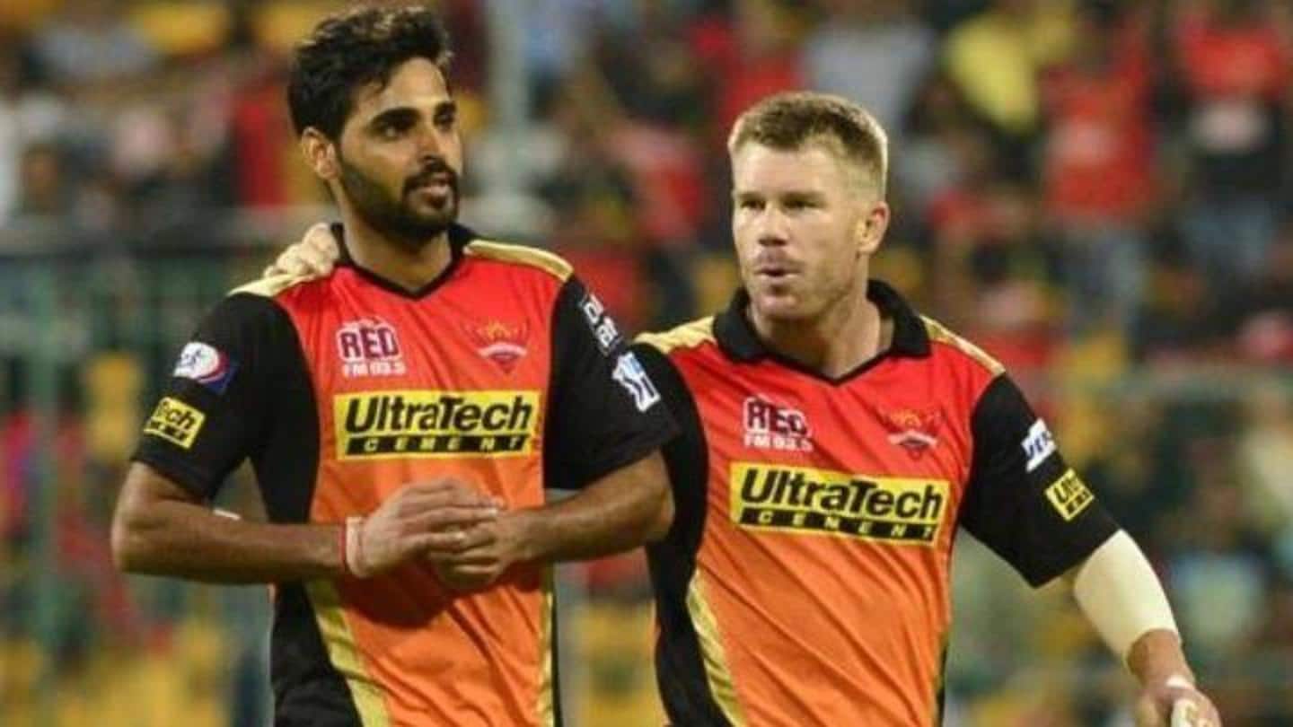 Warner and Bhuvi can register these feats against KKR Warner and Bhuvi can register these feats against KKR