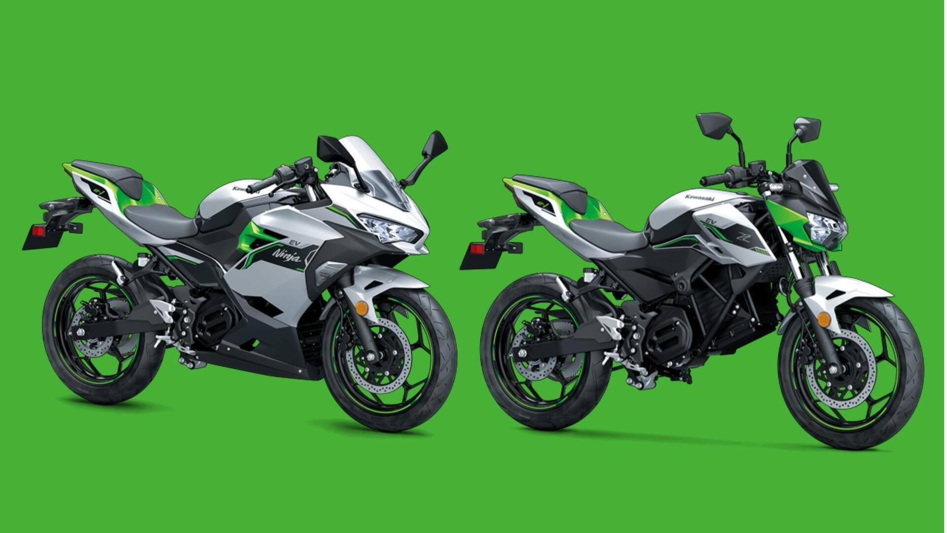 Kawasaki Ninja e-1 and Z e-1 electric bikes launched globally