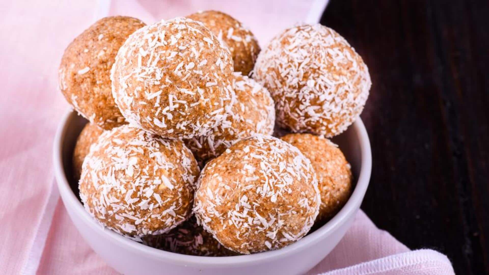 Swap motichoor laddoo for apple cinnamon energy balls—here's why!