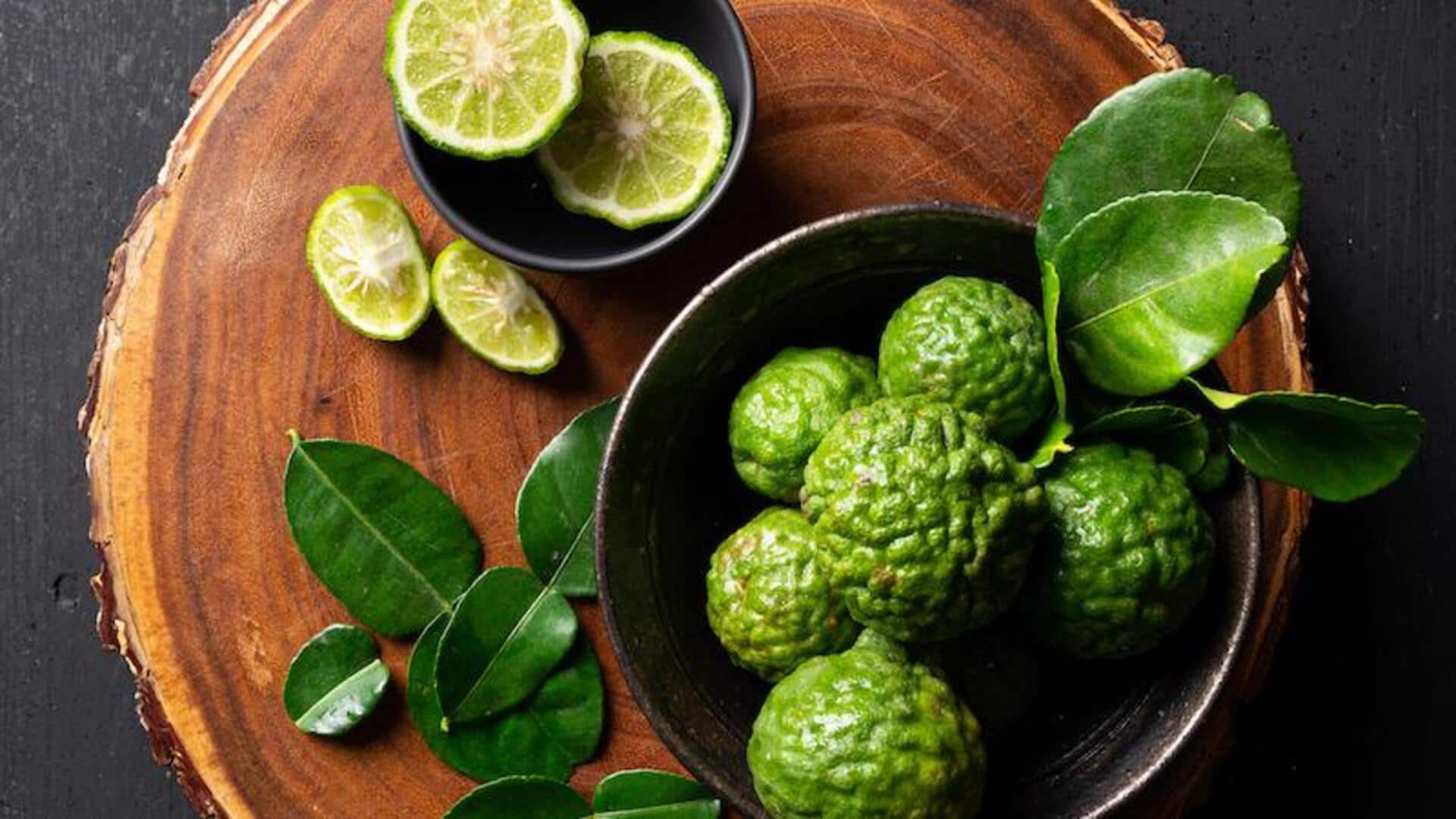 Try these kafir lime zest-based recipes today Try these kafir lime zest-based recipes today