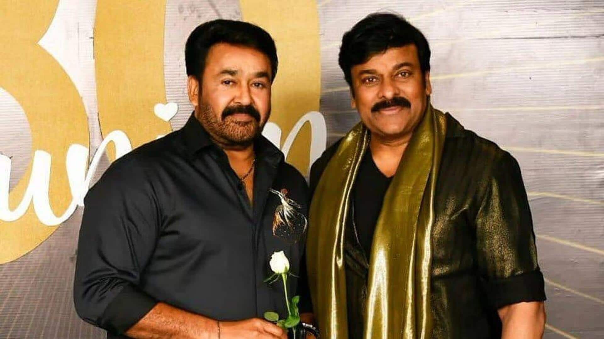 Chiranjeevi-Mohanlal to share screen for the 1st time in 'Mega158'?