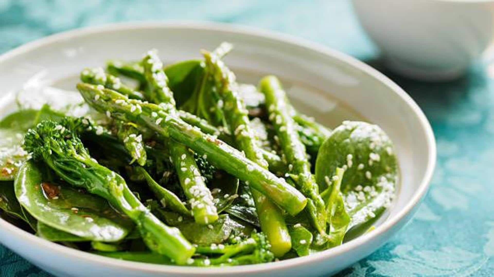 5 simple meals with sesame and spinach 