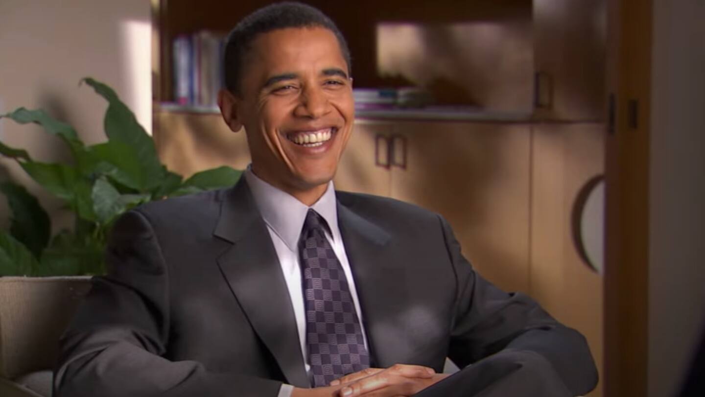 Several guests appear in the trailer, but not Obama Several guests appear in the trailer, but not Obama