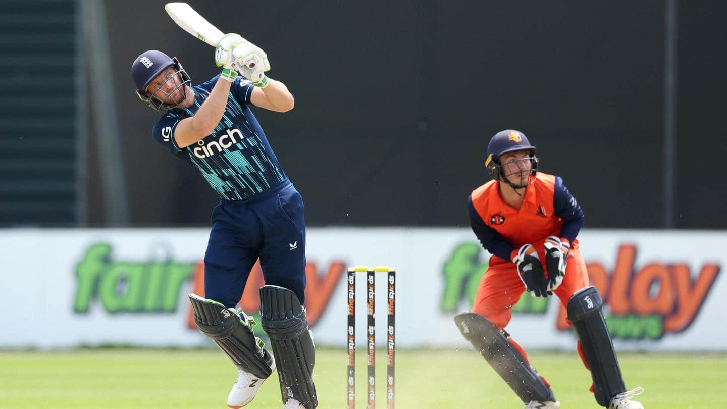 England break their own record, smash highest total in ODIs