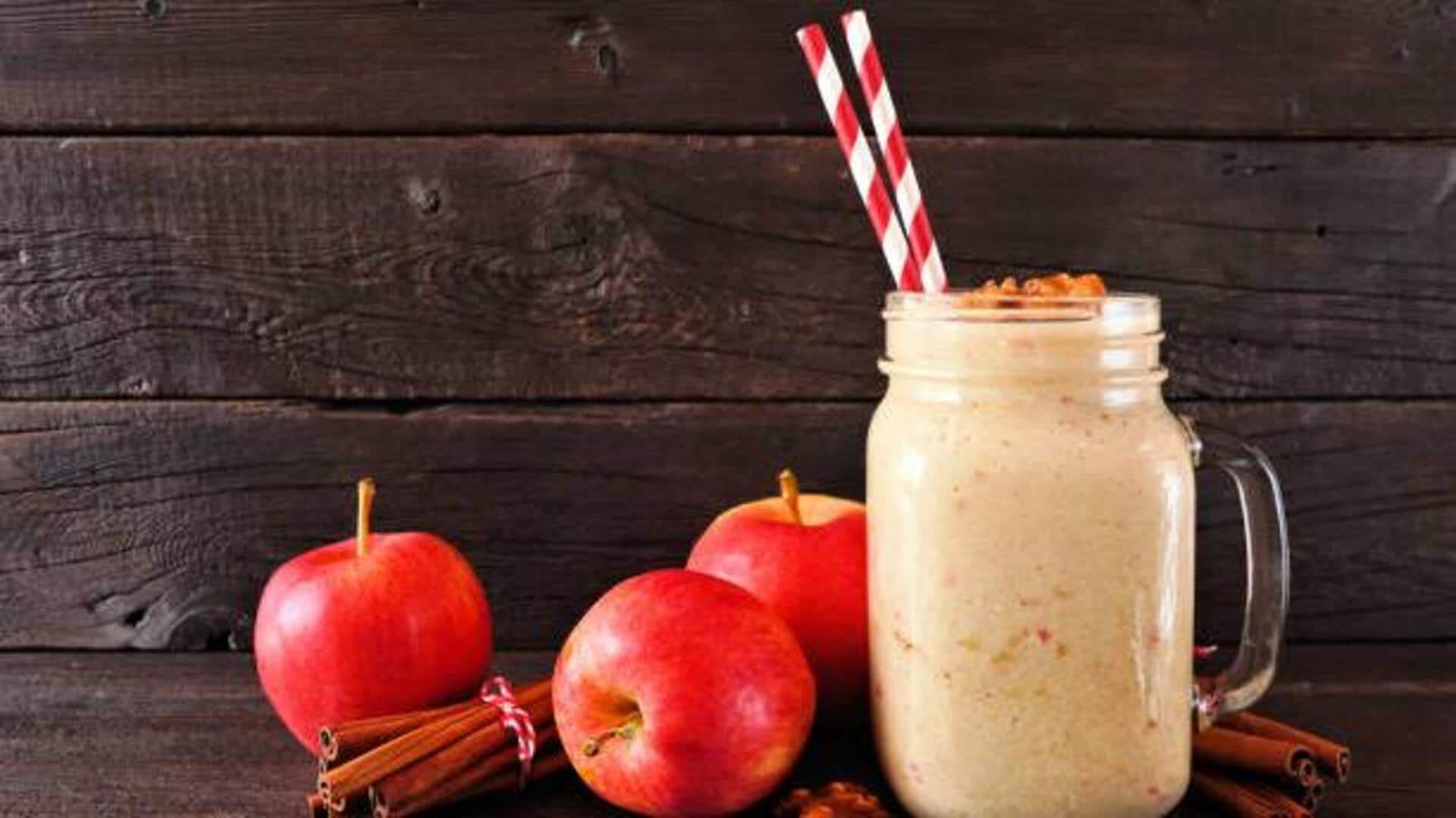 Apple walnut smoothie: A quick 5-minute breakfast