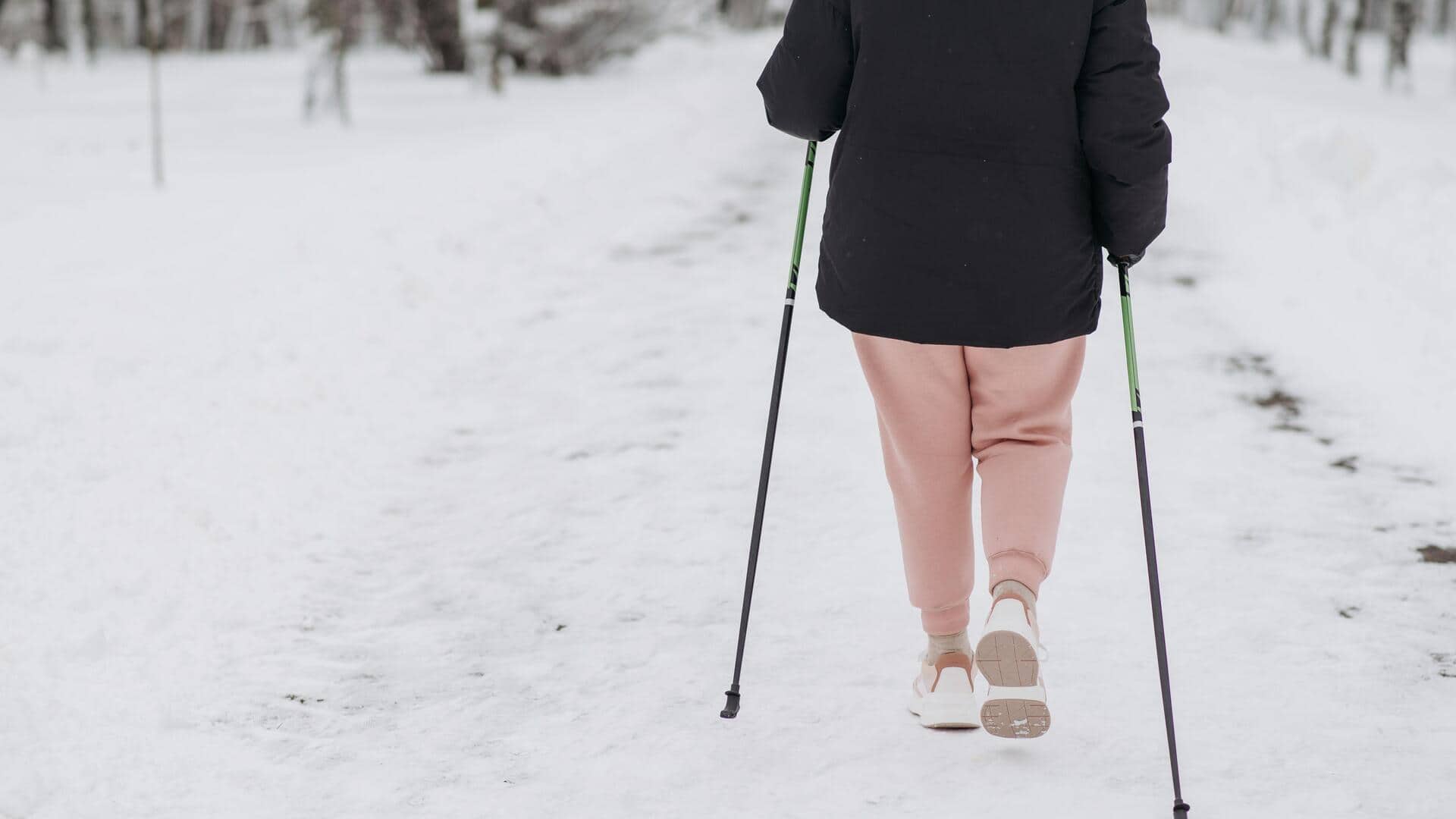Looking for a gentle full-body workout? Try Nordic walking