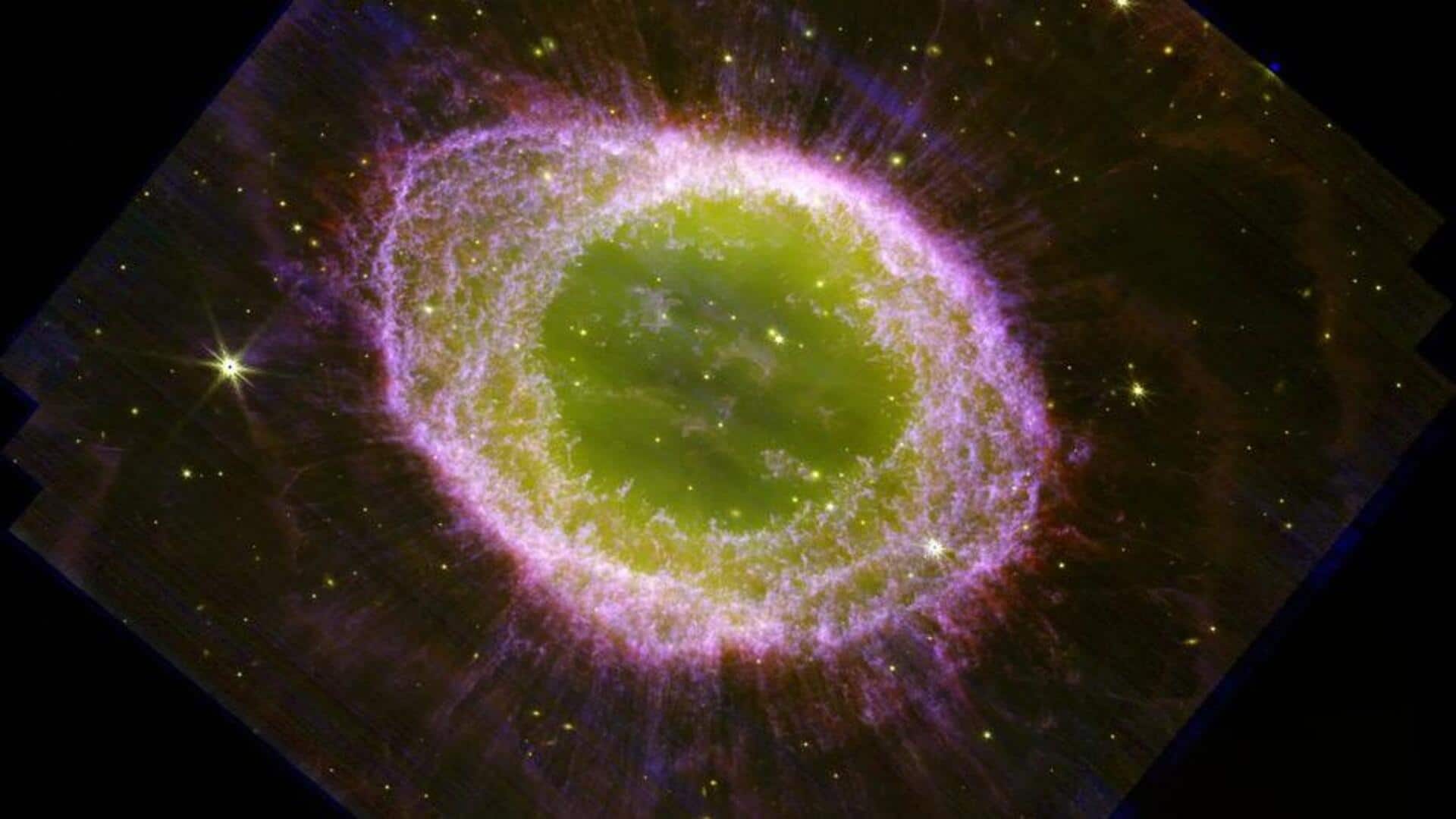 NASA's JWST records stunning details of Ring Nebula