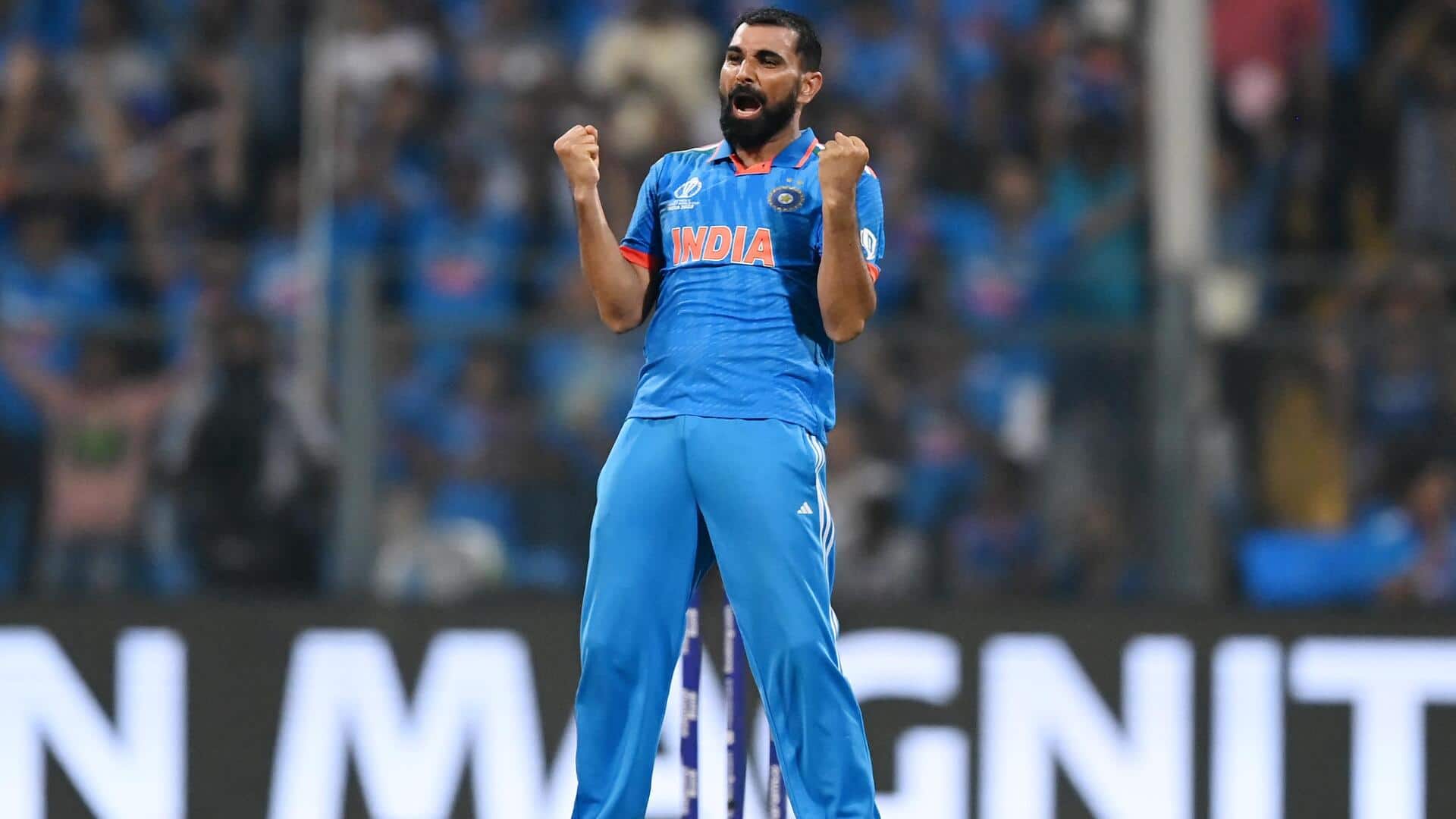 Mohammed Shami becomes first Indian with an ODI seven-wicket haul