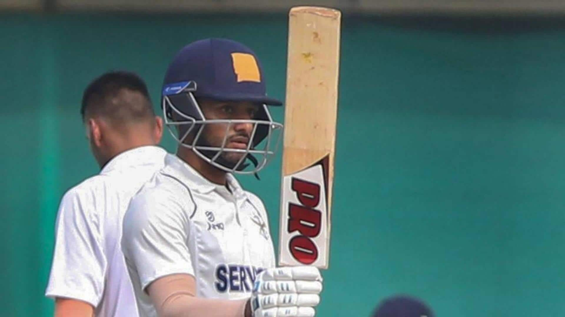 Ranji Trophy: Services record 2nd-highest chase in tournament's history