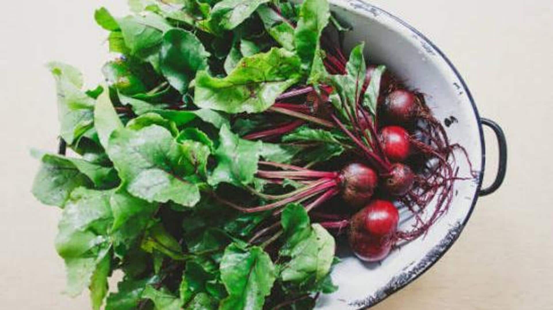 Beet greens are a superfood of sorts! 
