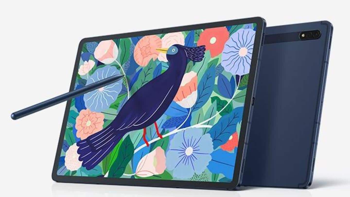 Samsung's Tab S7 series gets new Mystic Navy color variant