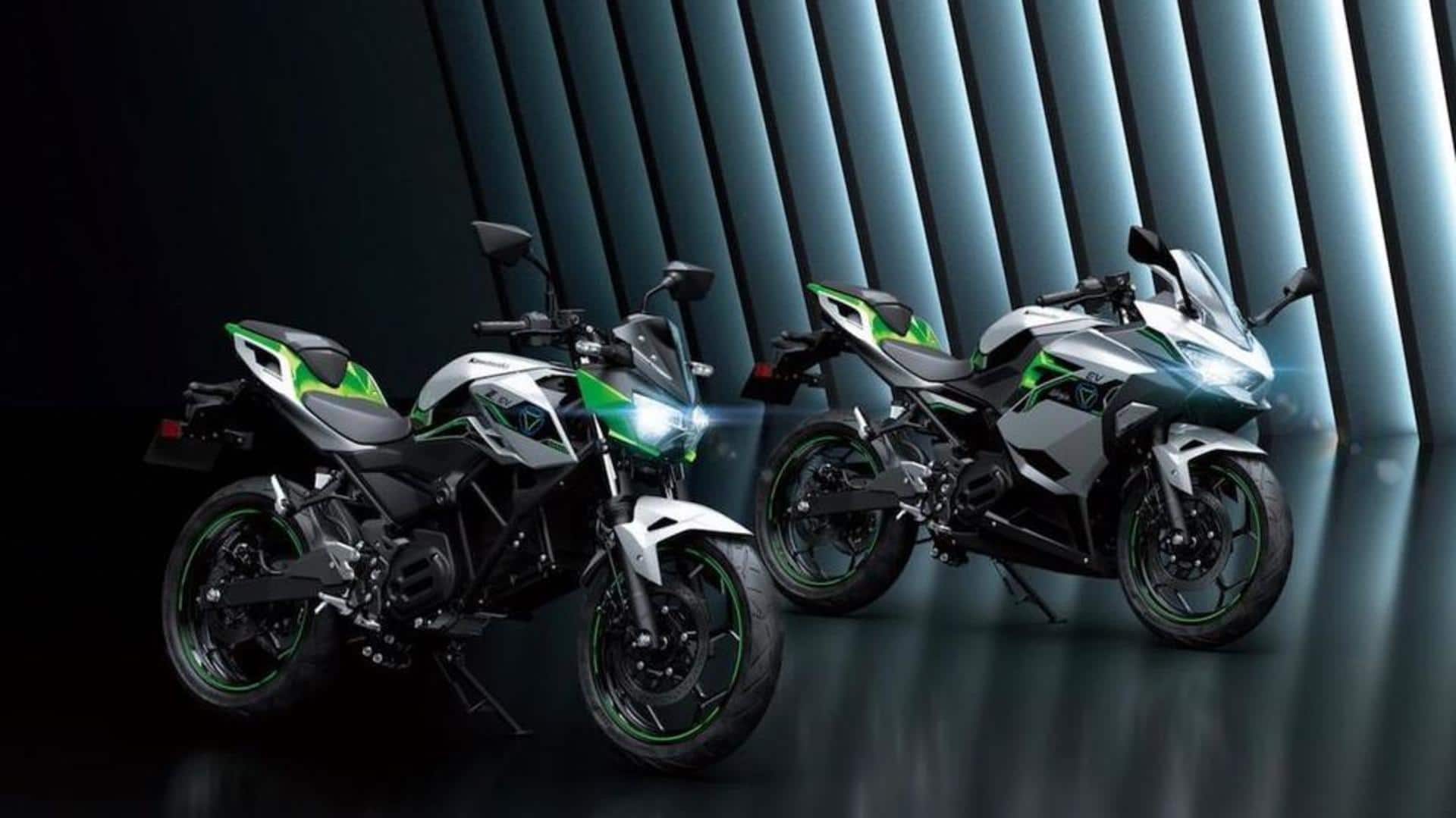 Kawasaki showcases Ninja and Z all-electric motorcycles: Check features