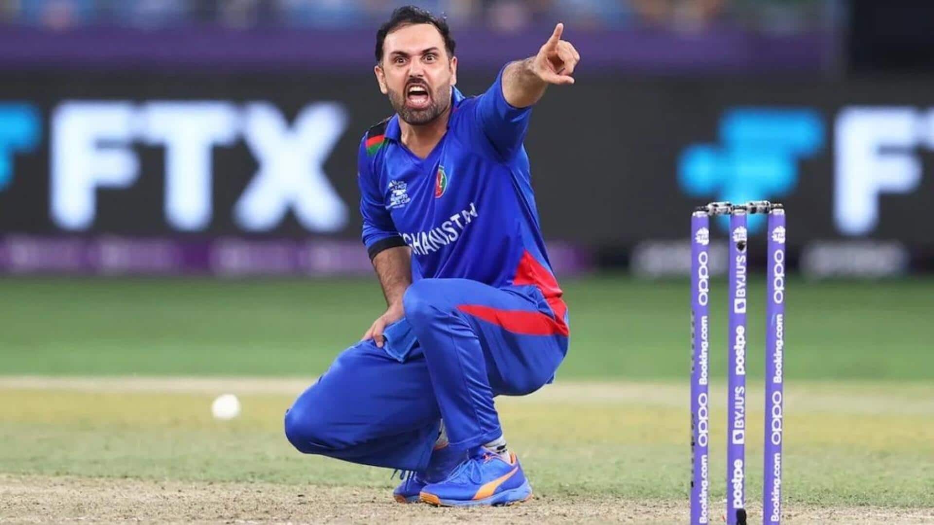Nabi becomes second Afghanistan bowler to complete 150 ODI wickets