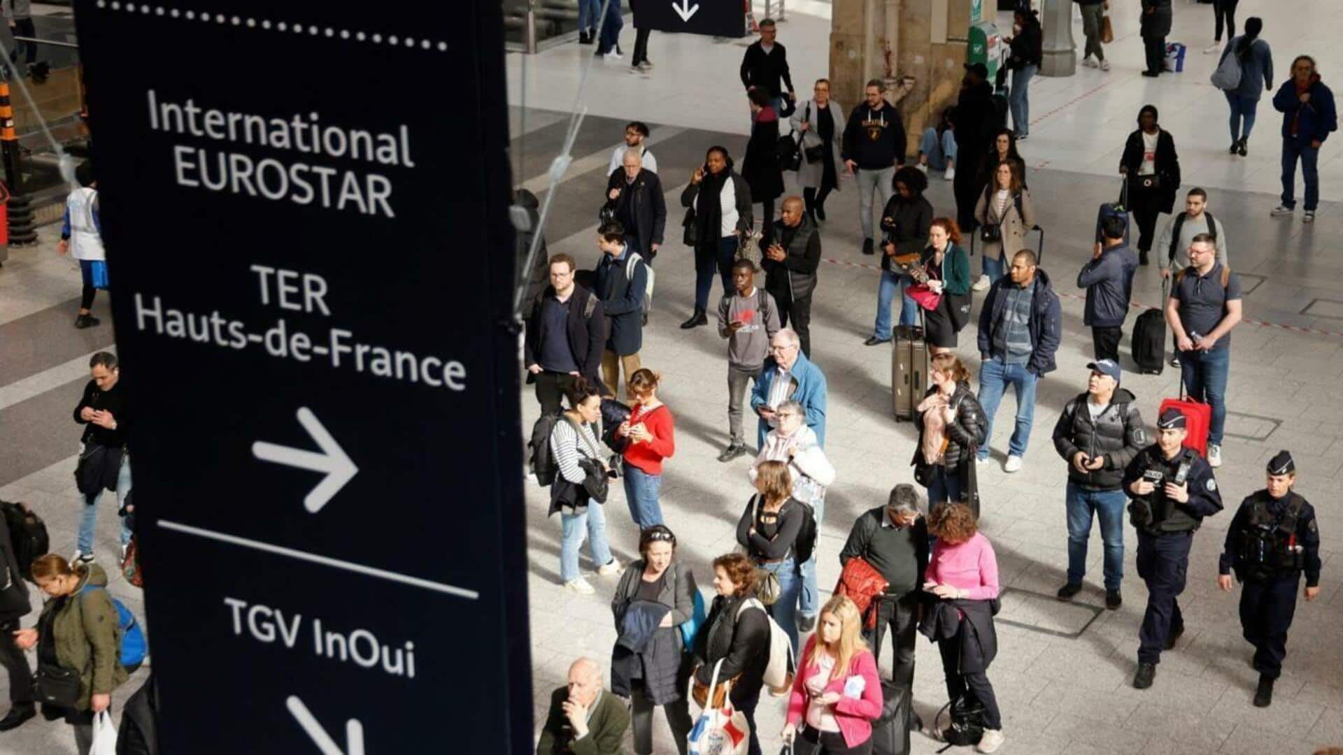 France's busiest rail station shut after WWII bomb found  