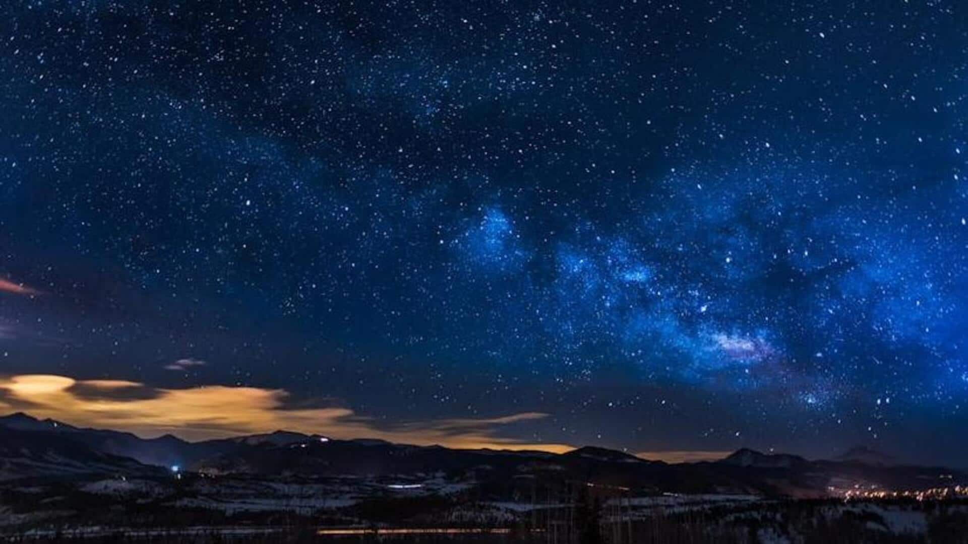 Enjoy a starry night sky in the Atacama Desert, Chile