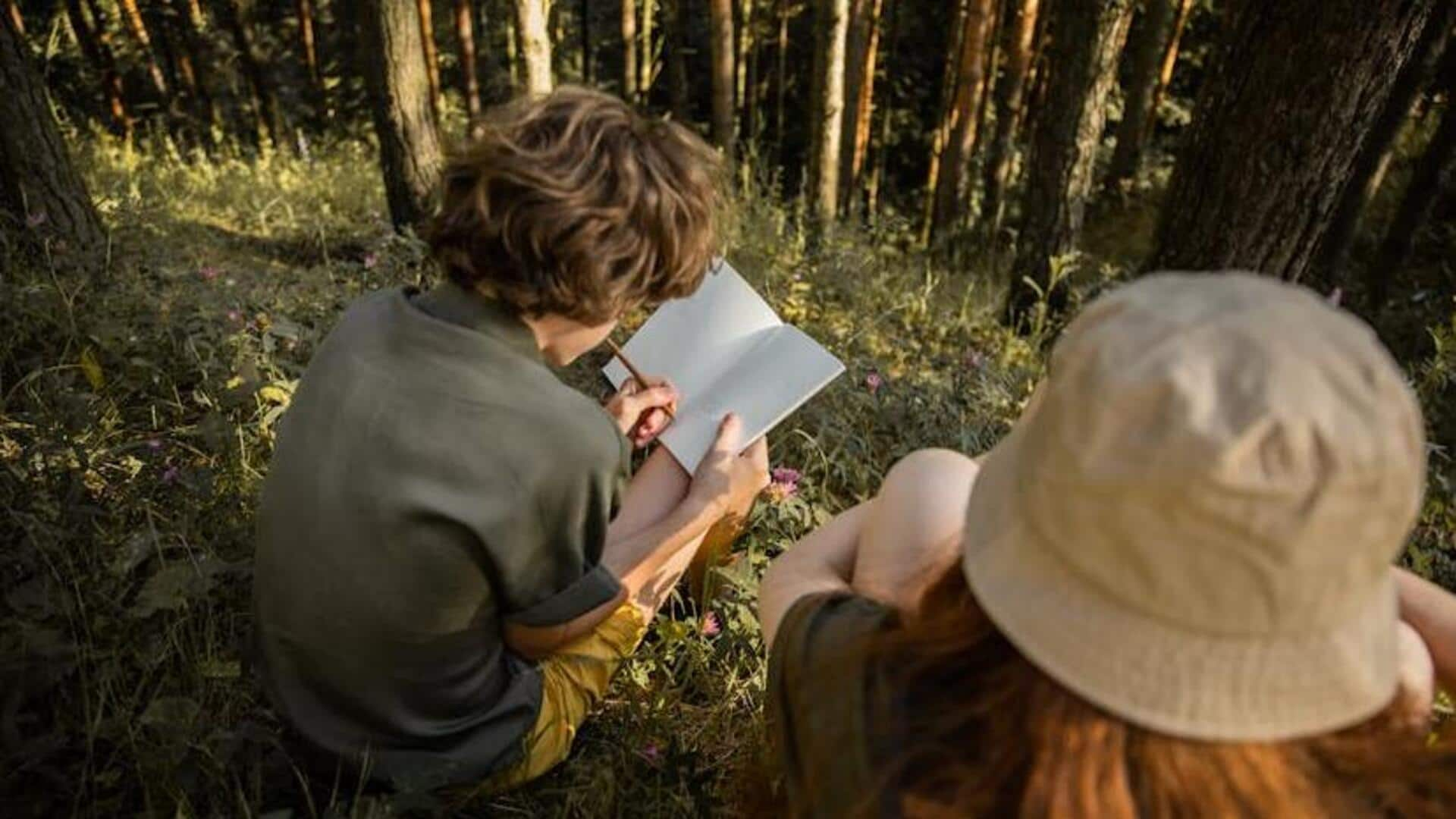 Forest sketching is therapeutic! Here's how to get started