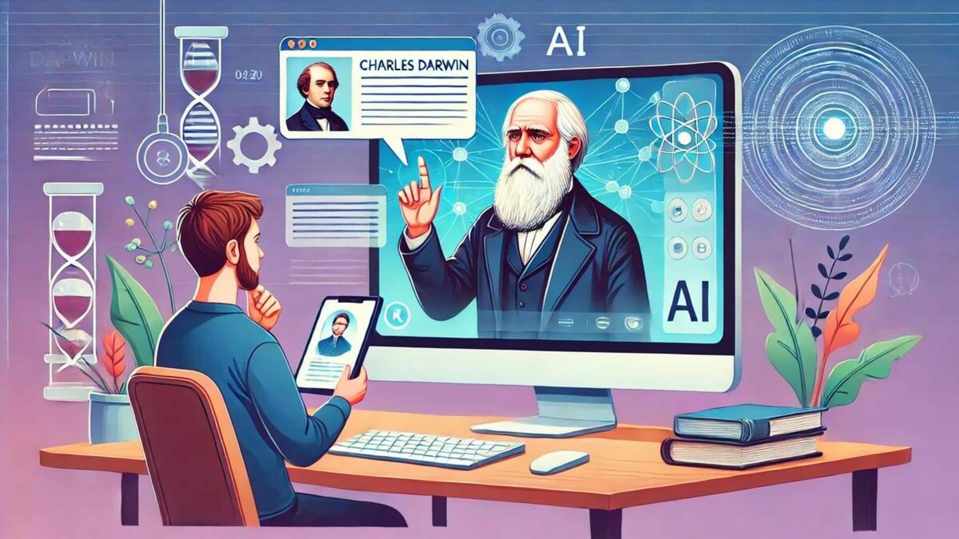 Hello history! Converse with your favorite historical figure using AI