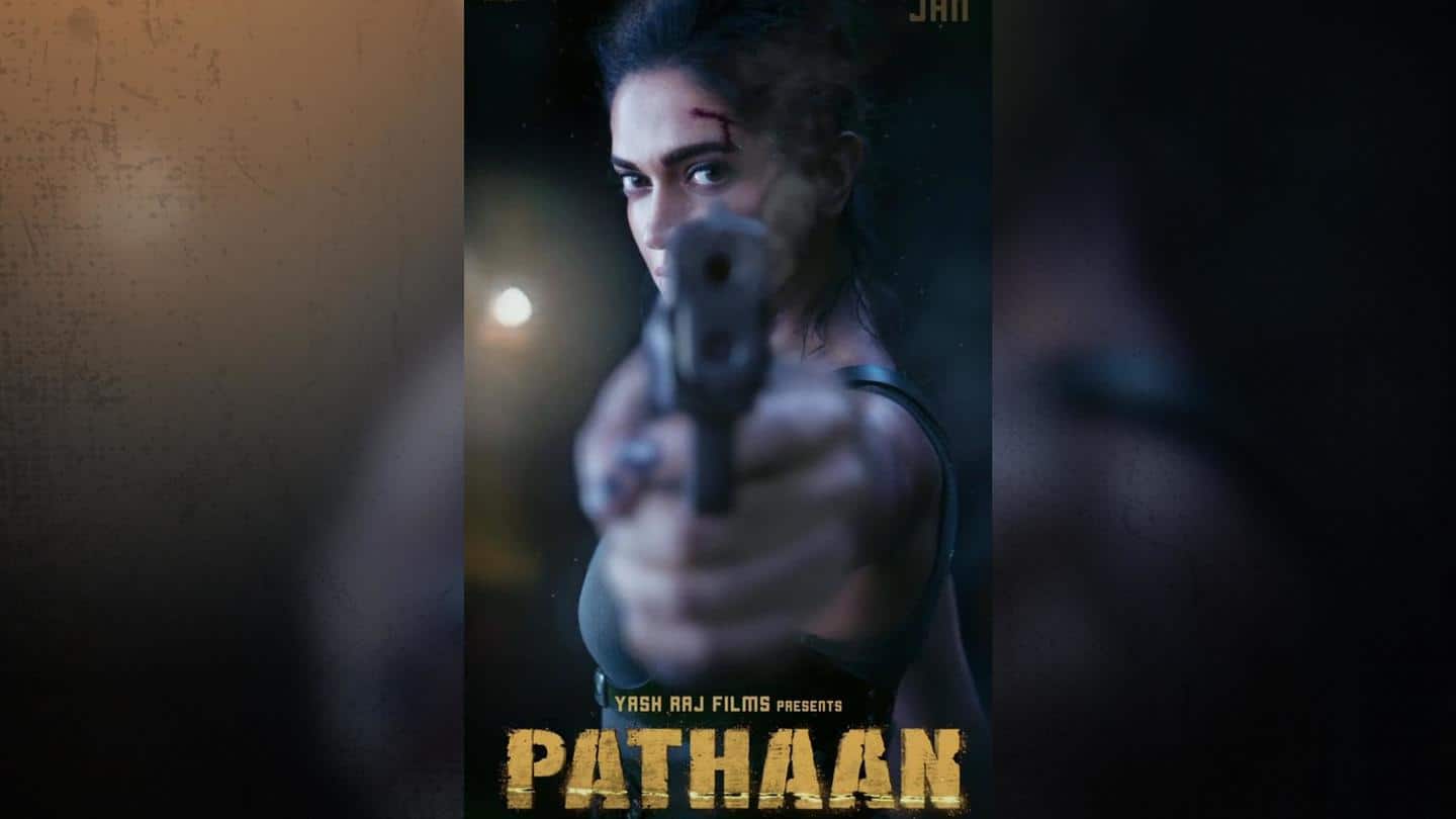 SRK unveils Deepika Padukone's first look from 'Pathaan'