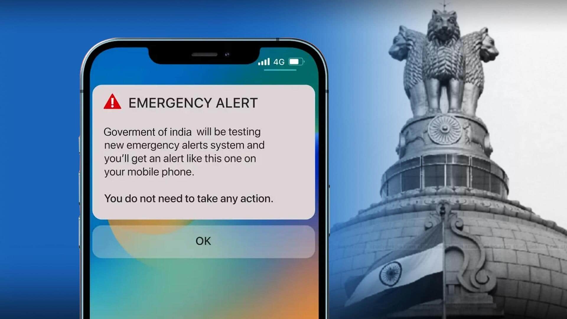 Received emergency notification? Don't panic, government is testing alert system