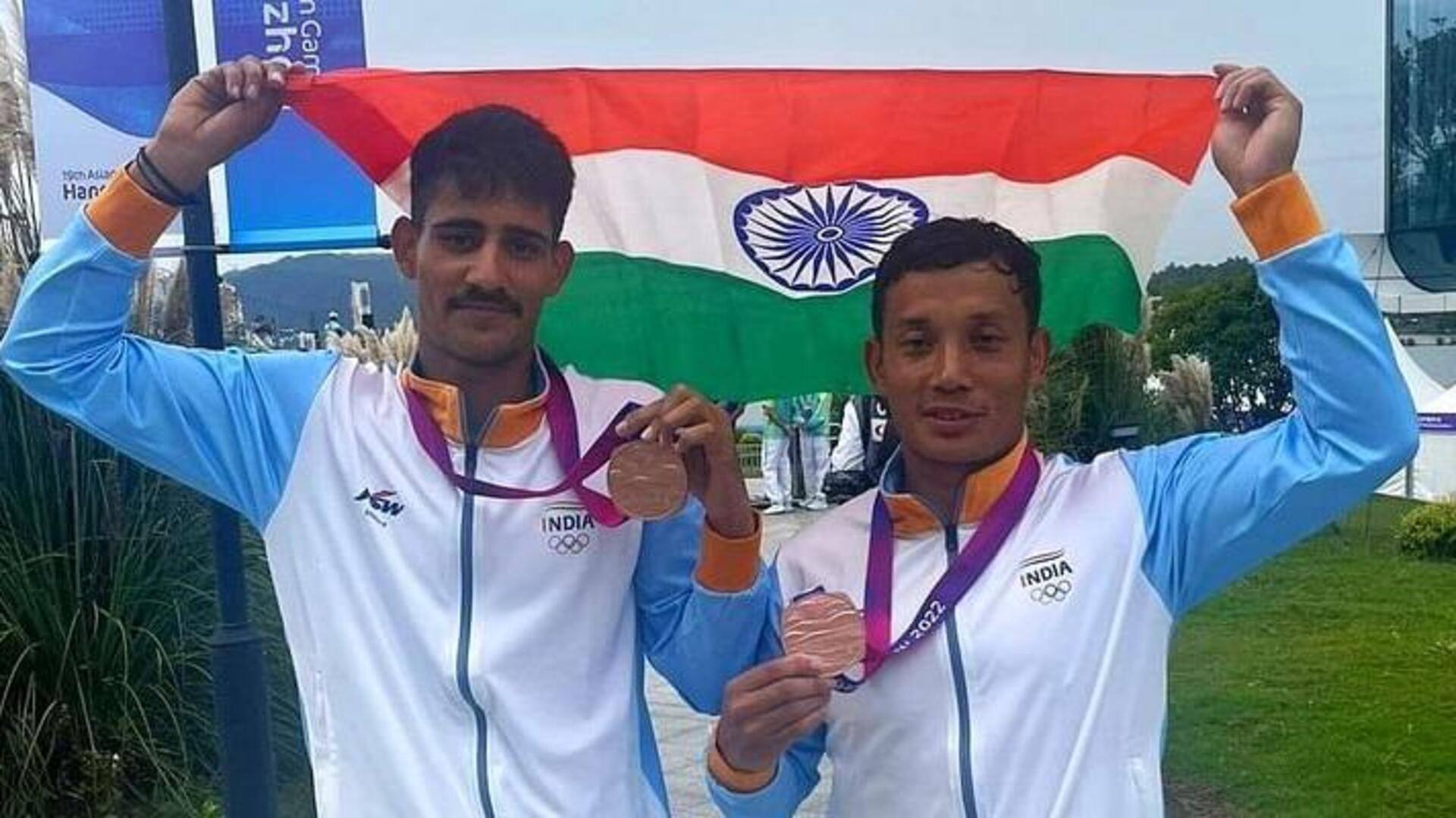 Asian Games, canoe sprint: Arjun, Sunil bag historic bronze medal