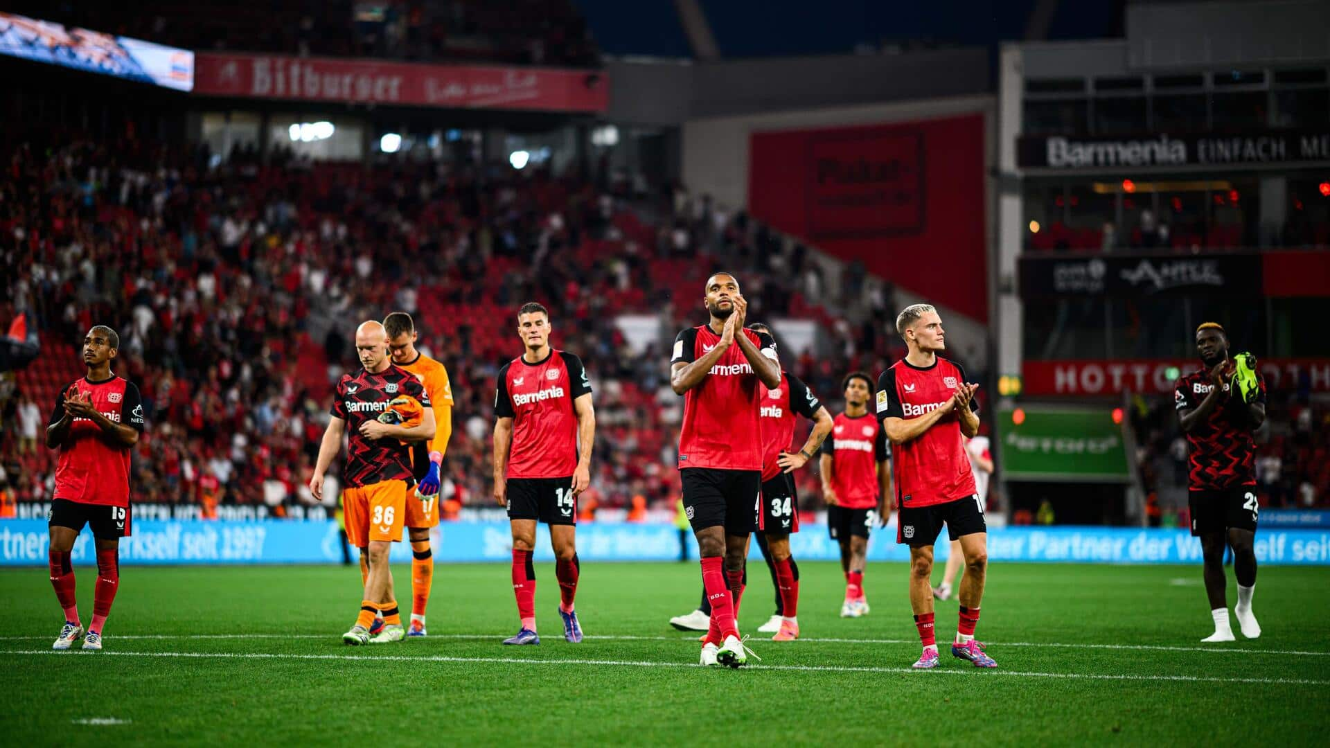 Bayer Leverkusen's 35-game unbeaten run in Bundesliga ends: Key stats