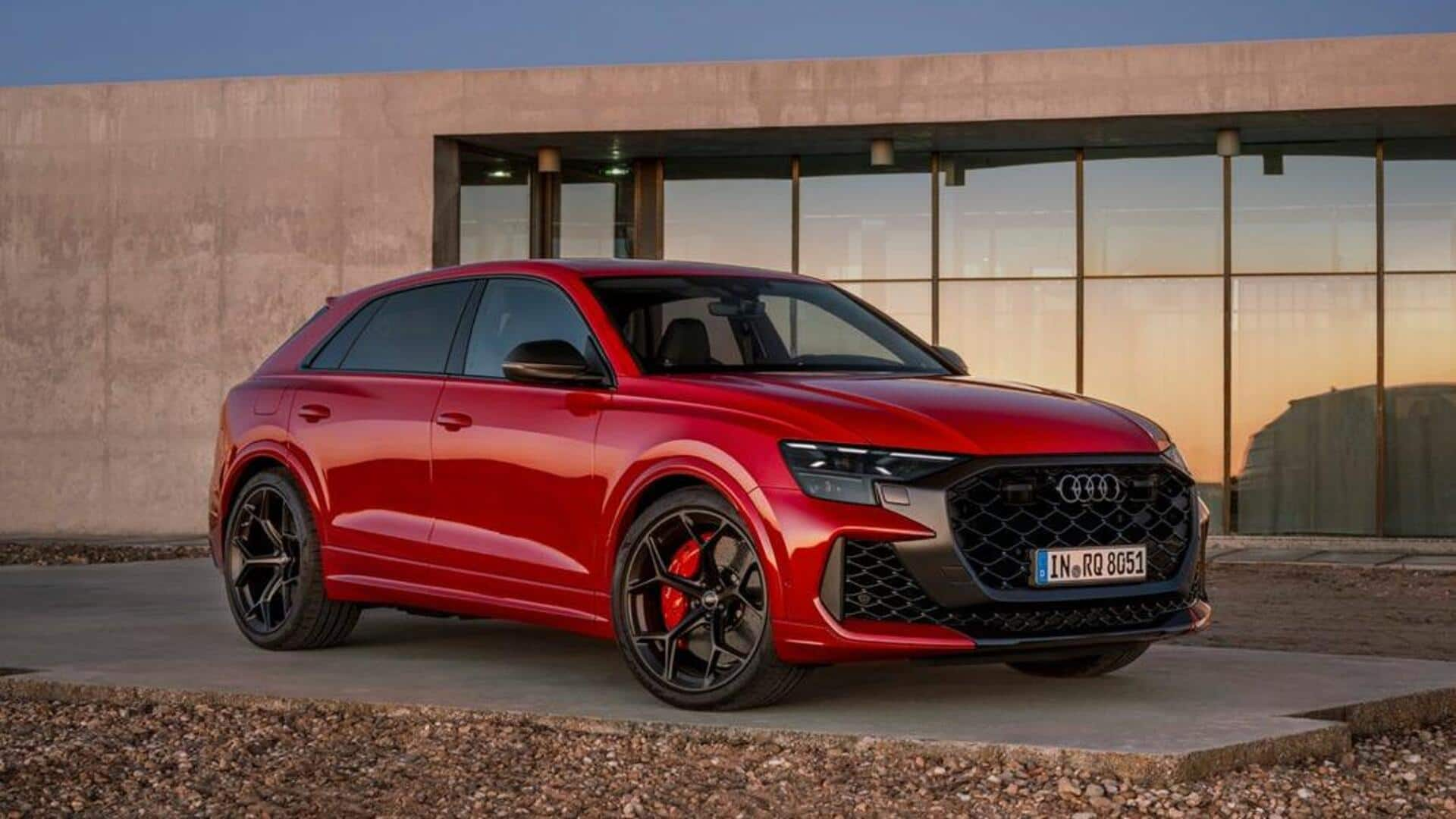 Audi's most powerful SUV launched in India at ₹2.49cr