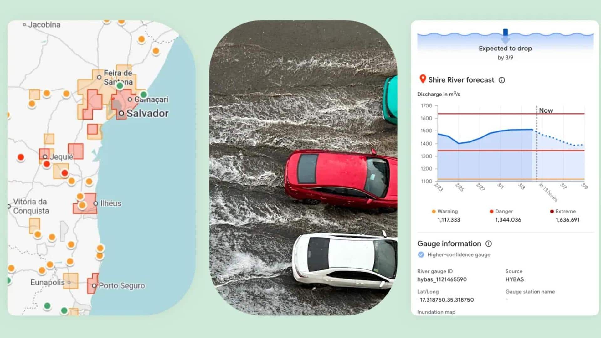 Google's AI can now predict flash floods 24 hours ahead 