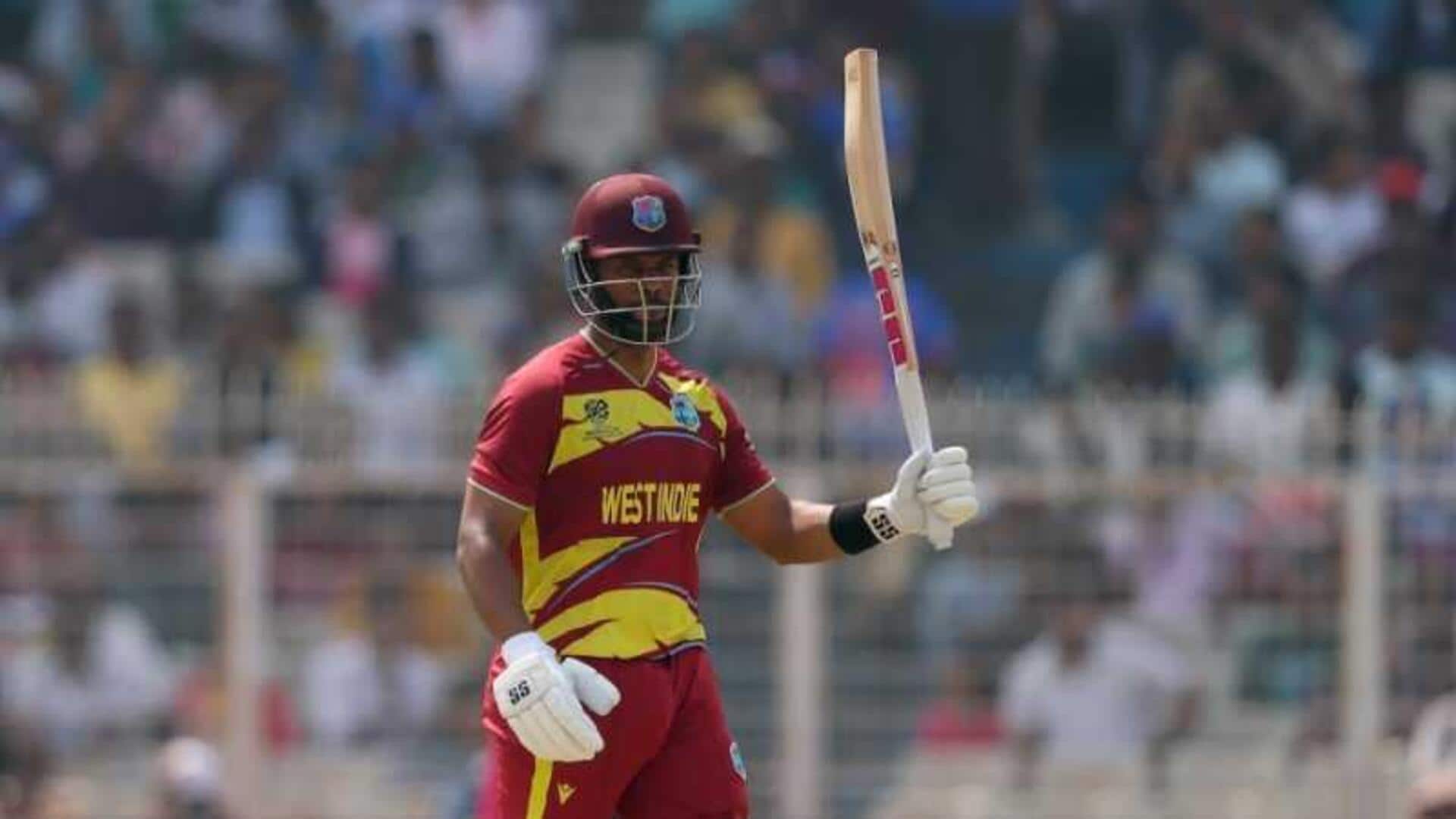 Shai Hope shines vs Sri Lanka, slams 12th T20I fifty 