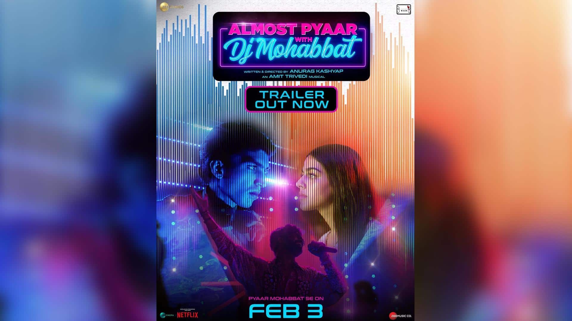 'Almost Pyaar with DJ Mohabbat' trailer features star-crossed lovers' romance