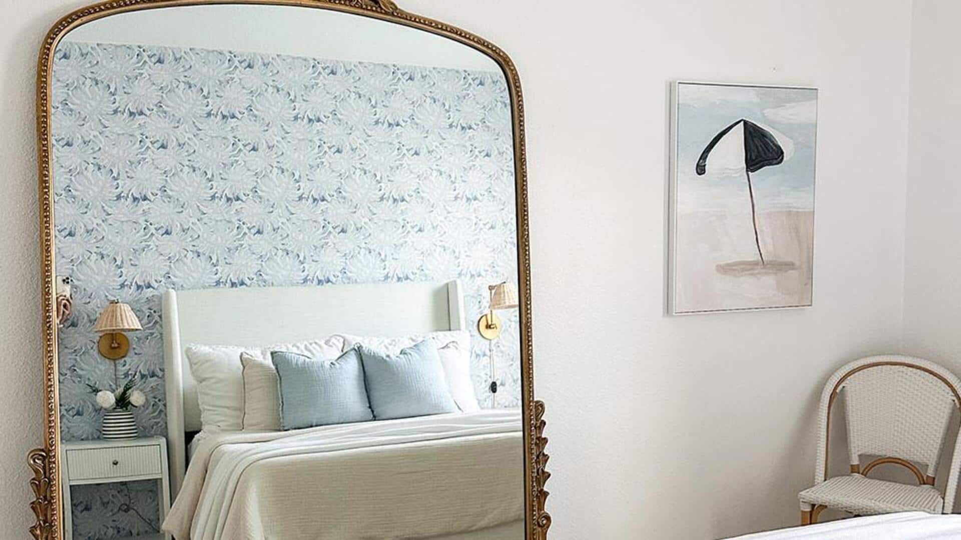 Small room? Use mirrors to 'add' space