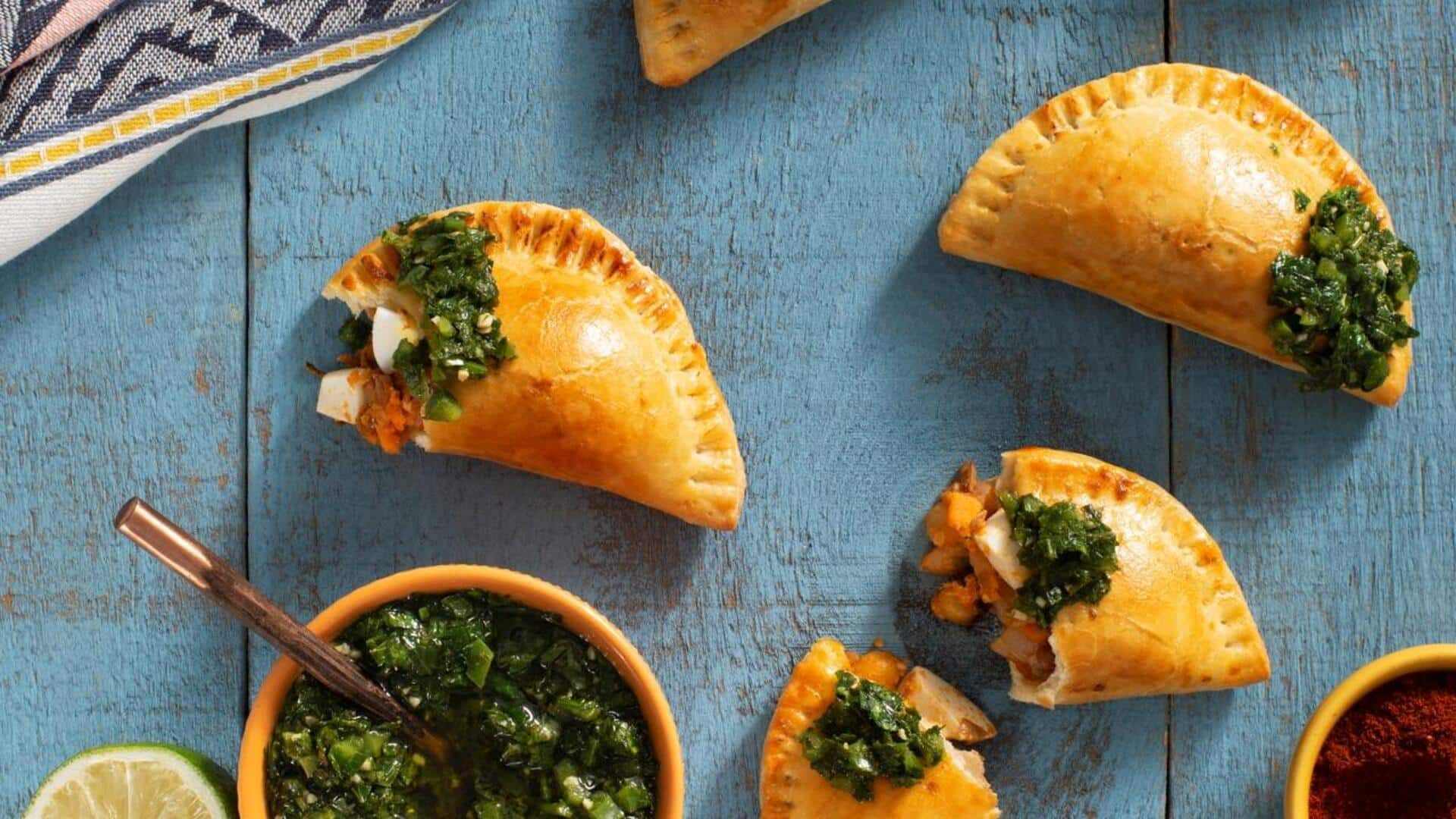 Try this Cuban black bean veggie empanadas recipe