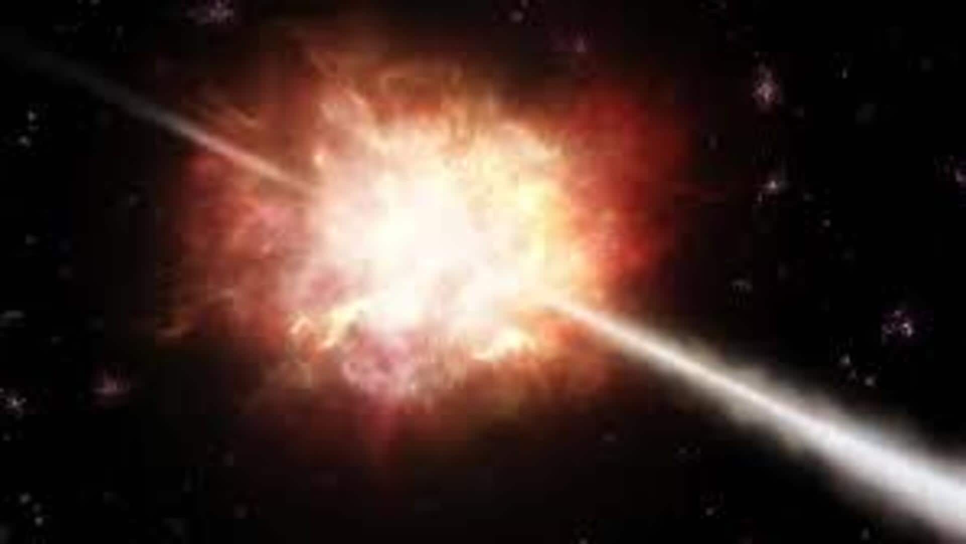 This is the longest gamma-ray burst ever recorded This is the longest gamma-ray burst ever recorded