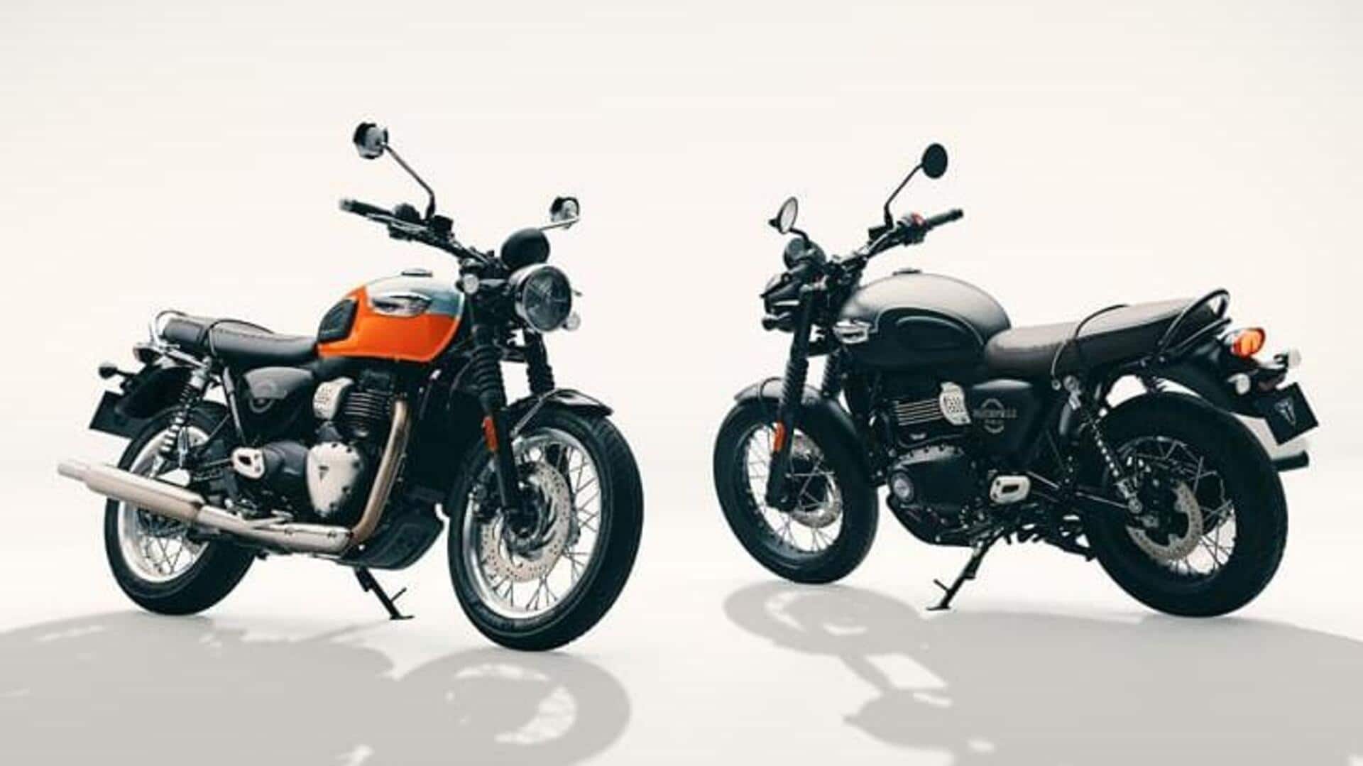 Triumph Bonneville T40, T4 bikes go official in India