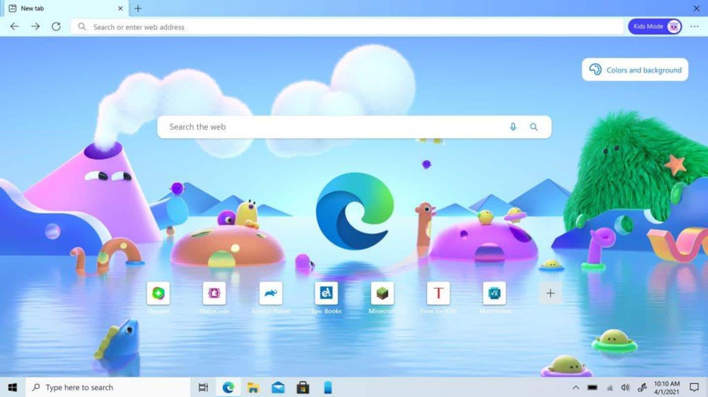 Microsoft Edge adds Kids Mode for safer browsing experience