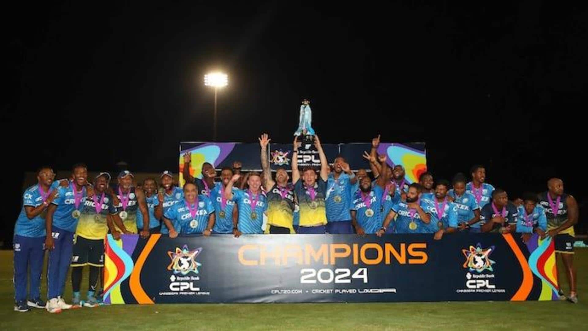 Saint Lucia Kings clinch maiden CPL title: Key stats