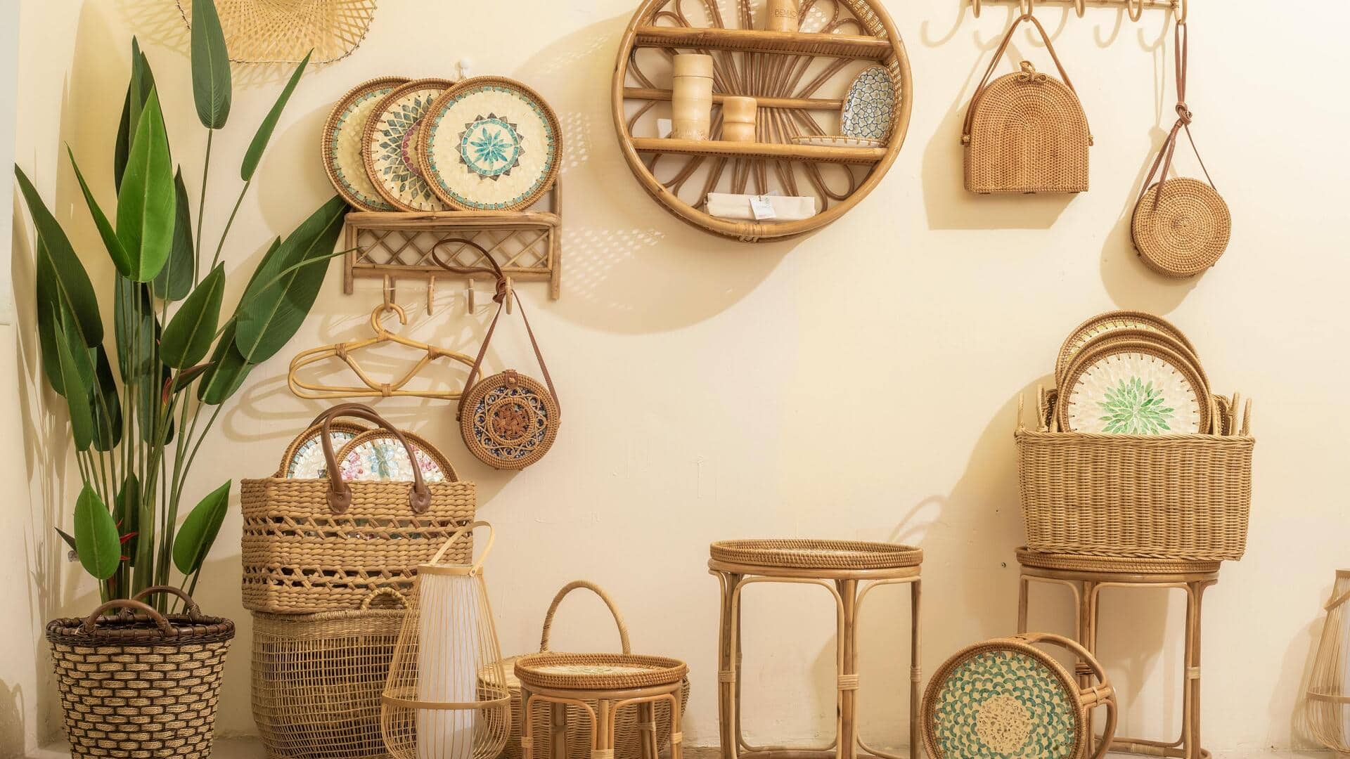 Give your space a stylish makeover with African baskets