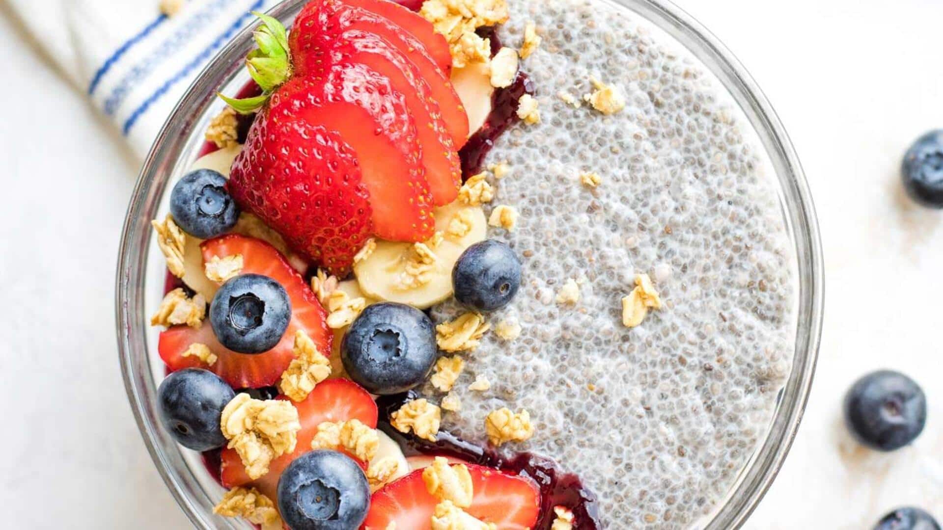 5 delicious toppings to enhance your chia seed breakfast bowl