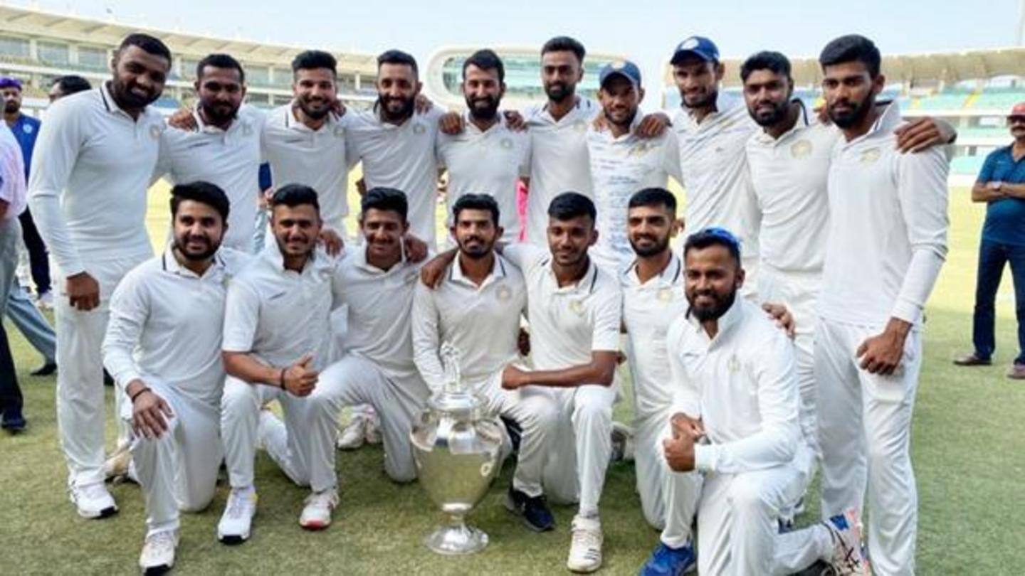 Ranji Trophy will be played between November and February Ranji Trophy will be played between November and February
